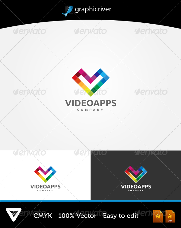 GraphicRiver VideoApps Logo 6067834 GraphicRiver VideoApps Logo 6067834