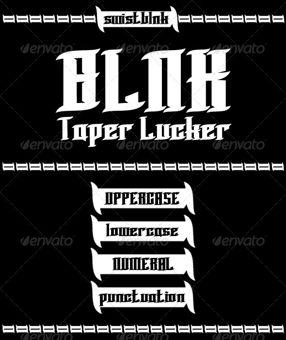 GraphicRiver Blnk Taper Lucker 6034436 GraphicRiver Blnk Taper Lucker 6034436