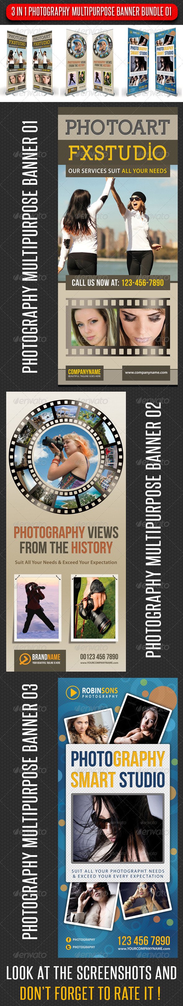 GraphicRiver 3 in 1 Photography Multipurpose Banner Bundle 01 6069468 GraphicRiver 3 in 1 Photography Multipurpose Banner Bundle 01 6069468
