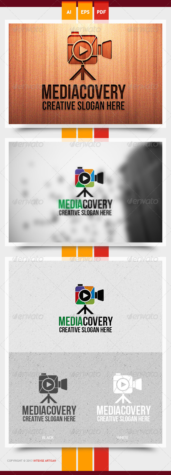 GraphicRiver Mediacovery Logo Template 6072111 GraphicRiver Mediacovery Logo Template 6072111