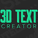 3d text creator after effects