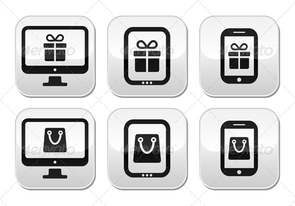 GraphicRiver Shopping Online Unternet Shop Buttons Set 6076436 GraphicRiver Shopping Online Unternet Shop Buttons Set 6076436