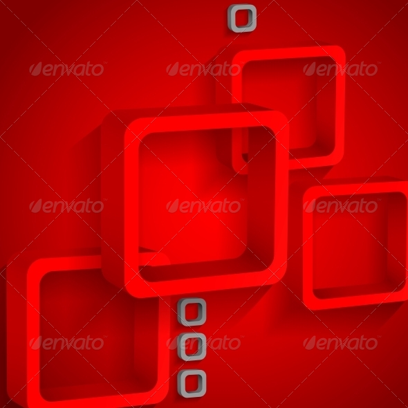 GraphicRiver Red Squares Background 6077843 GraphicRiver Red Squares Background 6077843
