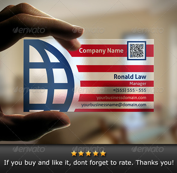 GraphicRiver Transparent Global Business Card 6078389 GraphicRiver Transparent Global Business Card 6078389