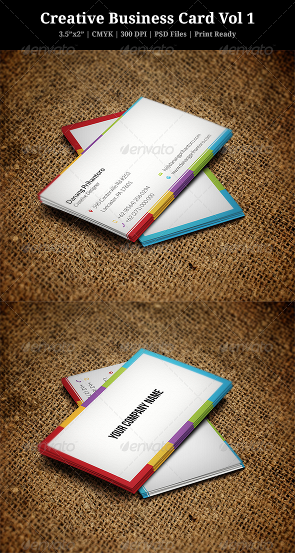 GraphicRiver Creative Business Card Vol 1 Danang Prihantoro 6080748 GraphicRiver Creative Business Card Vol 1 Danang Prihantoro 6080748
