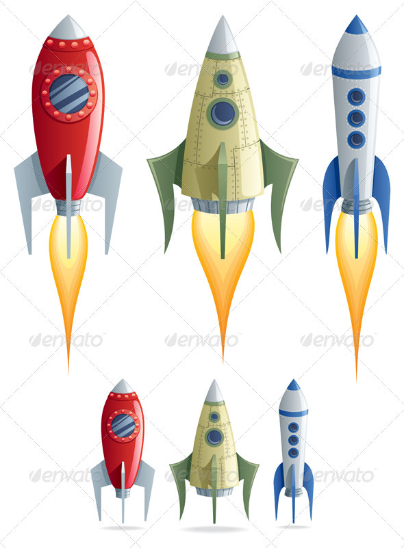 GraphicRiver Rockets 635315 GraphicRiver Rockets 635315