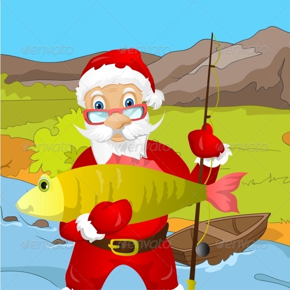 GraphicRiver Santa Claus 6089636 GraphicRiver Santa Claus 6089636
