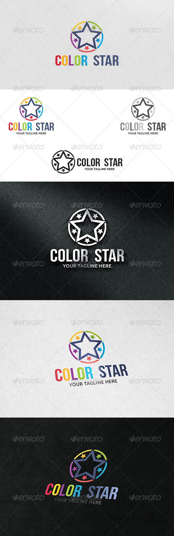 GraphicRiver Color Creative Logo Template 6093910 GraphicRiver Color Creative Logo Template 6093910