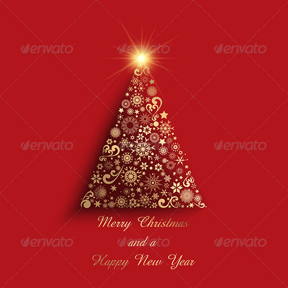 GraphicRiver Christmas Tree Background 6119769 GraphicRiver Christmas Tree Background 6119769