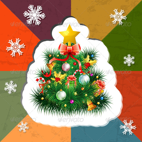 GraphicRiver Christmas Background 6124594 GraphicRiver Christmas Background 6124594
