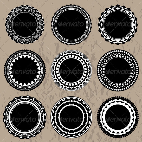 GraphicRiver Vector Ornate Vintage Badges and Labels 6126934 GraphicRiver Vector Ornate Vintage Badges and Labels 6126934