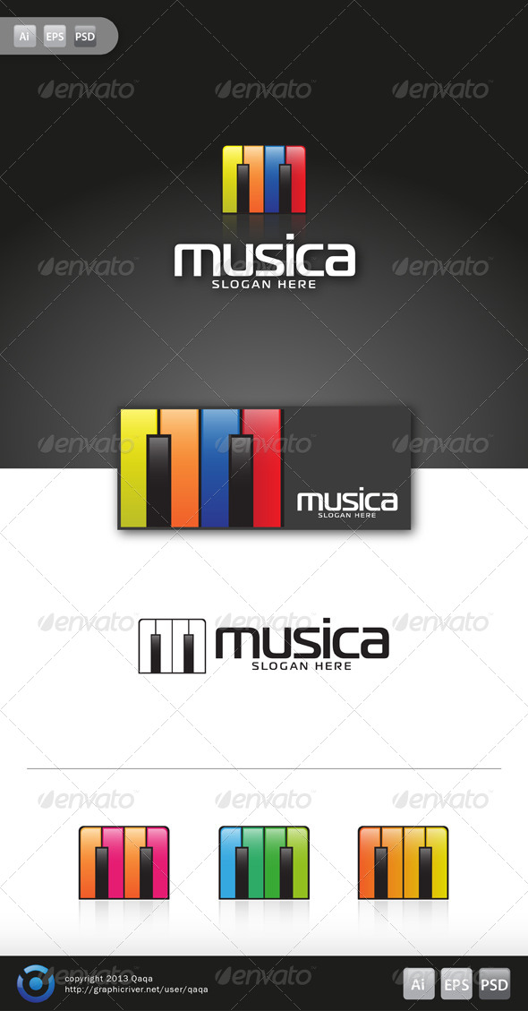 GraphicRiver Music Logo 01 6130927 GraphicRiver Music Logo 01 6130927