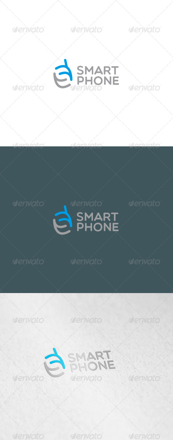 GraphicRiver Smart Phone Logo 6123535 GraphicRiver Smart Phone Logo 6123535