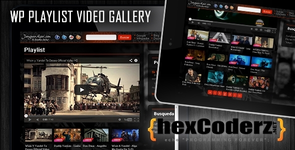 WP Playlist Video Gallery - CodeCanyon Item for Sale