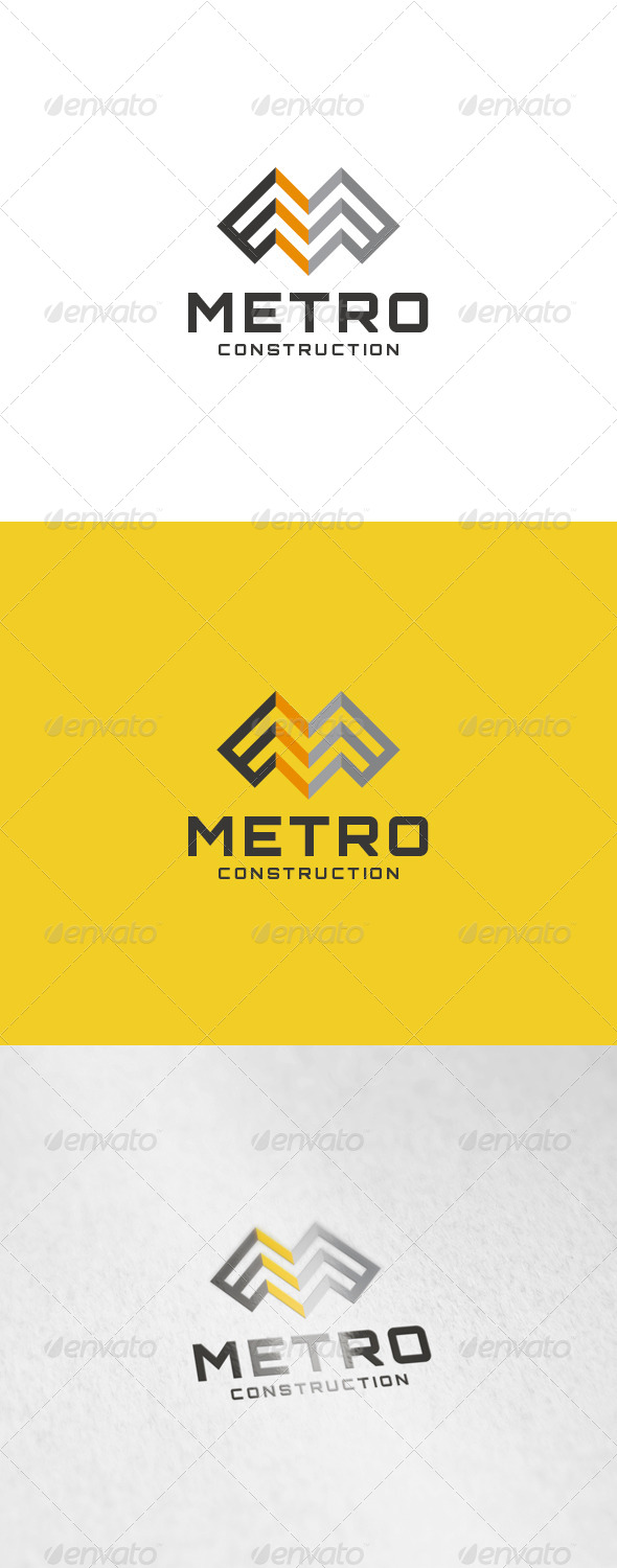 GraphicRiver Metro Logo 6136166 GraphicRiver Metro Logo 6136166