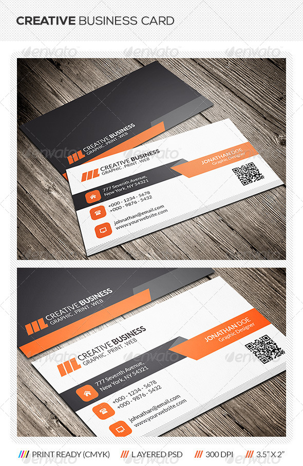 GraphicRiver Creative Business Card 6136399 GraphicRiver Creative Business Card 6136399