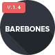 Barebones - Responsive Email With Template Builder - ThemeForest Item for Sale