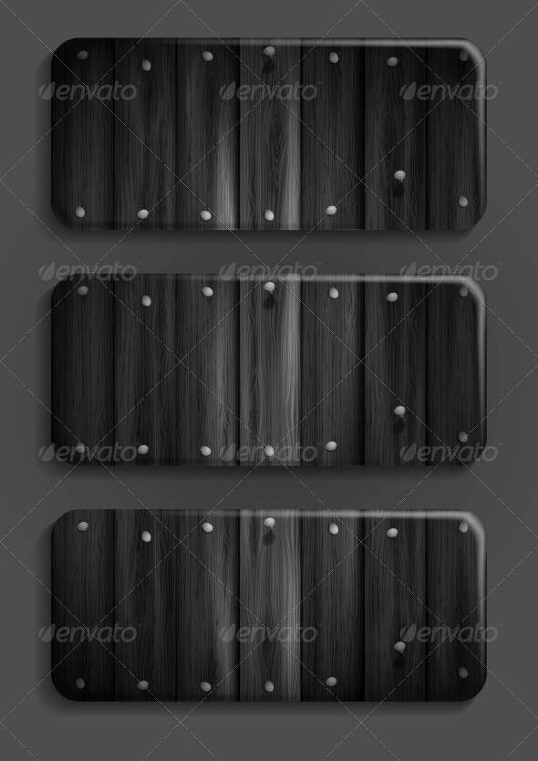GraphicRiver Wooden Texture Banner 6137786 GraphicRiver Wooden Texture Banner 6137786