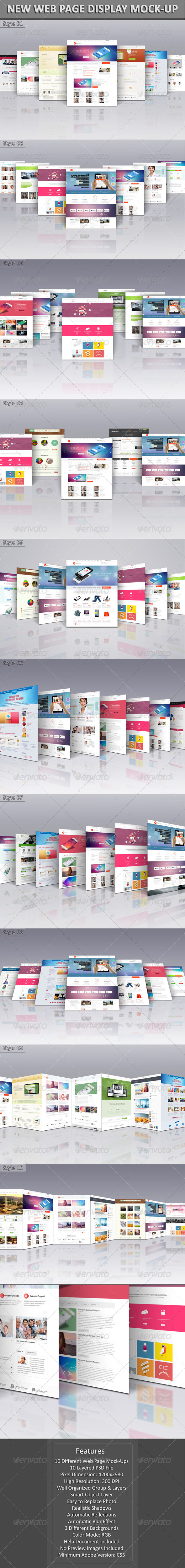 GraphicRiver New Web Page Display Mock-Up 6140496 GraphicRiver New Web Page Display Mock-Up 6140496