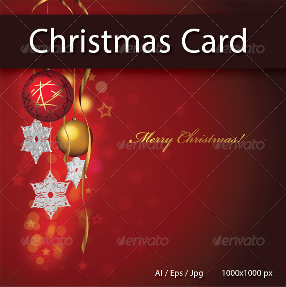 GraphicRiver Merry Christmas Card 6143501 GraphicRiver Merry Christmas Card 6143501