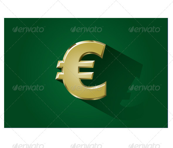 GraphicRiver Gold Euro Symbol 6147301 GraphicRiver Gold Euro Symbol 6147301