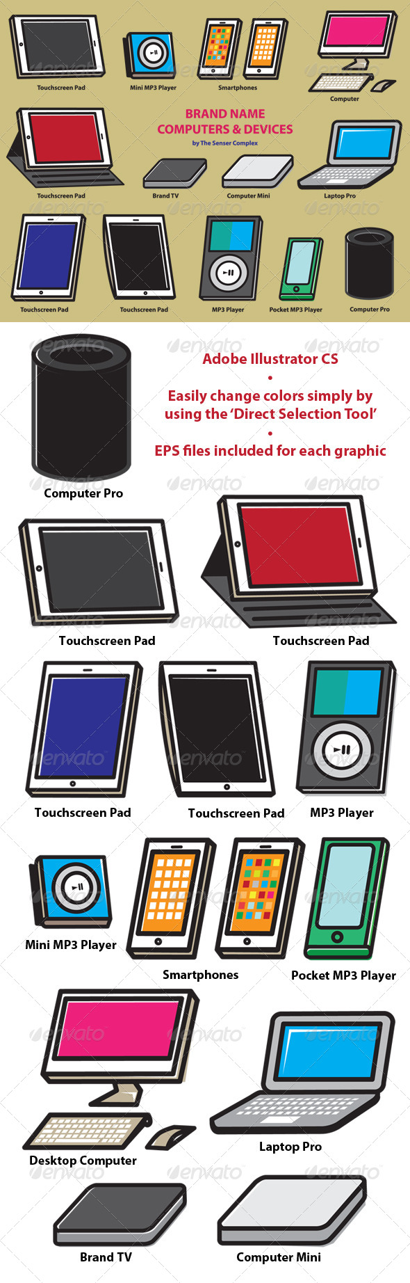 GraphicRiver BrandName Computer and Devices 6147250 GraphicRiver BrandName Computer and Devices 6147250
