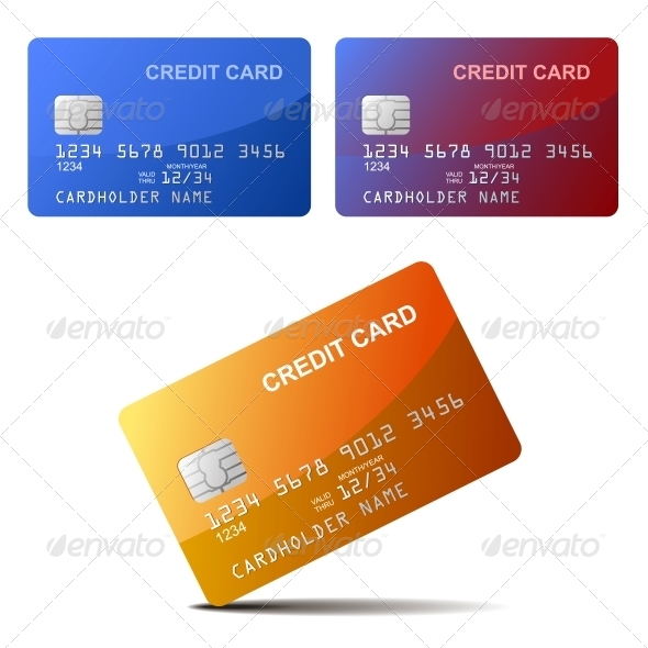 GraphicRiver Realistic Credit Card 6155530 GraphicRiver Realistic Credit Card 6155530