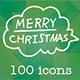 Hand Drawn Christmas Icons Hand Drawn Christmas Icons - GraphicRiver Item for Sale