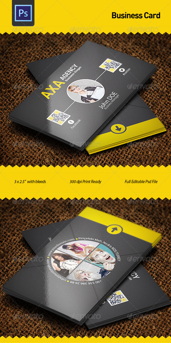 GraphicRiver Business Card 6156937 GraphicRiver Business Card 6156937