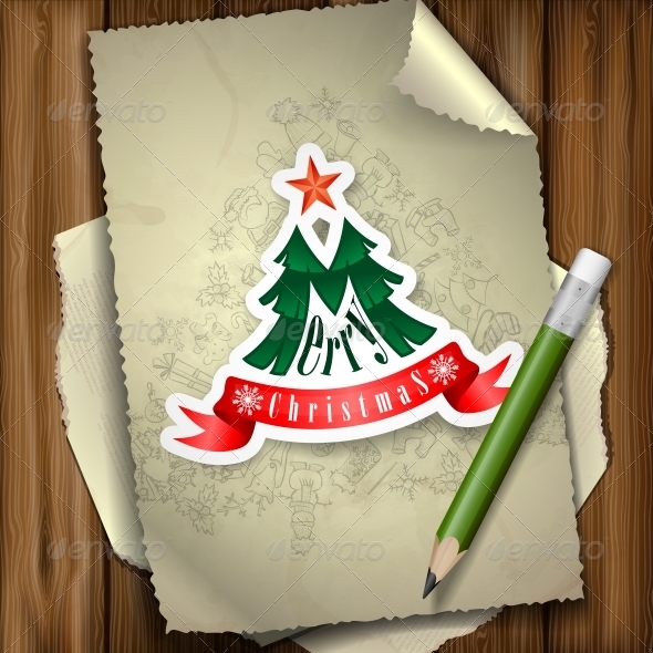 GraphicRiver Christmas Sticker 6157853 GraphicRiver Christmas Sticker 6157853