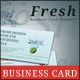 Fresh Business Card Template - GraphicRiver Item for Sale