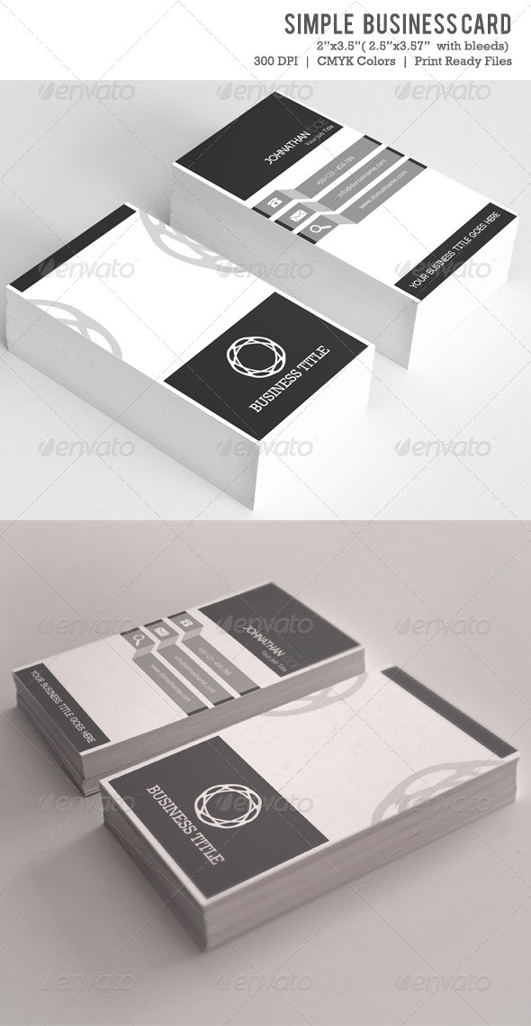 GraphicRiver Simple Business Card VOL-04 6163209 GraphicRiver Simple Business Card VOL-04 6163209