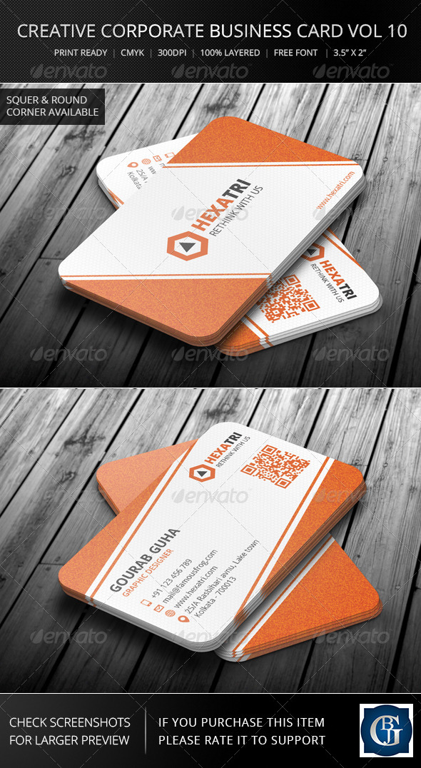 GraphicRiver Creative Corporate Business Card Vol 10 6163908 GraphicRiver Creative Corporate Business Card Vol 10 6163908