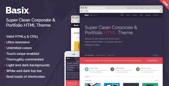 ThemeForest Basix Super Clean Corporate HTML Template 6164209 ThemeForest Basix Super Clean Corporate HTML Template 6164209