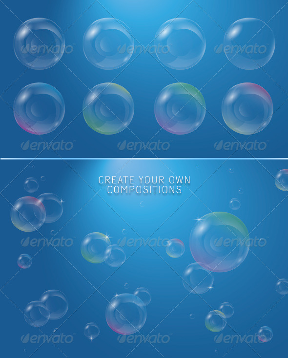 GraphicRiver Photorealistic Vector Bubble 6156265 GraphicRiver Photorealistic Vector Bubble 6156265