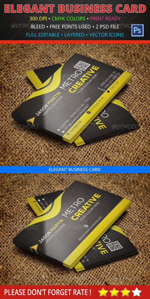 GraphicRiver Creative Business Card 127 6167853 GraphicRiver Creative Business Card 127 6167853