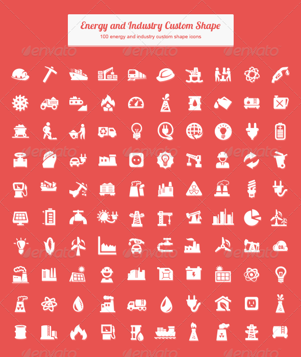GraphicRiver Energy and Industry Custom Shape 6167993 GraphicRiver Energy and Industry Custom Shape 6167993