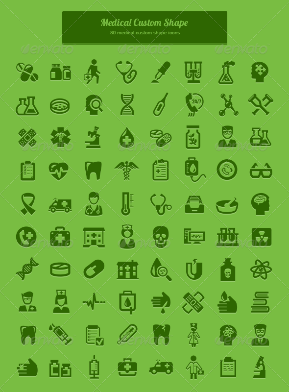 GraphicRiver Medical Custom Shape 6170530 GraphicRiver Medical Custom Shape 6170530