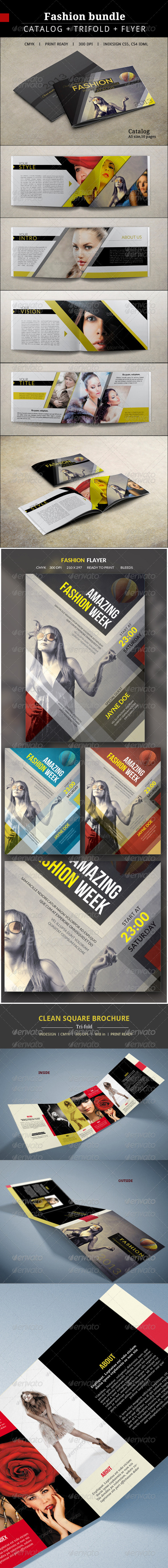GraphicRiver Fashion Bundle 6173138 GraphicRiver Fashion Bundle 6173138