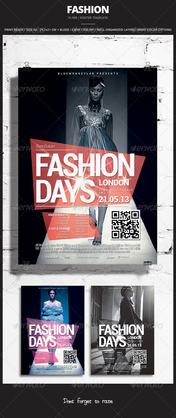 Fashion Flyer / Poster 2 - Events Flyers
