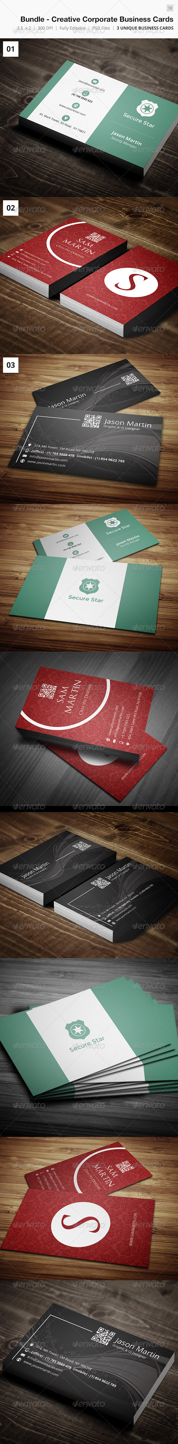 GraphicRiver Bundle Creative & Corporate Business Card 18 6176376 GraphicRiver Bundle Creative & Corporate Business Card 18 6176376
