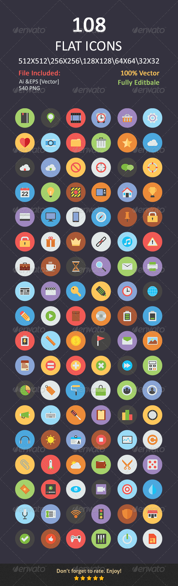free flat icon pack