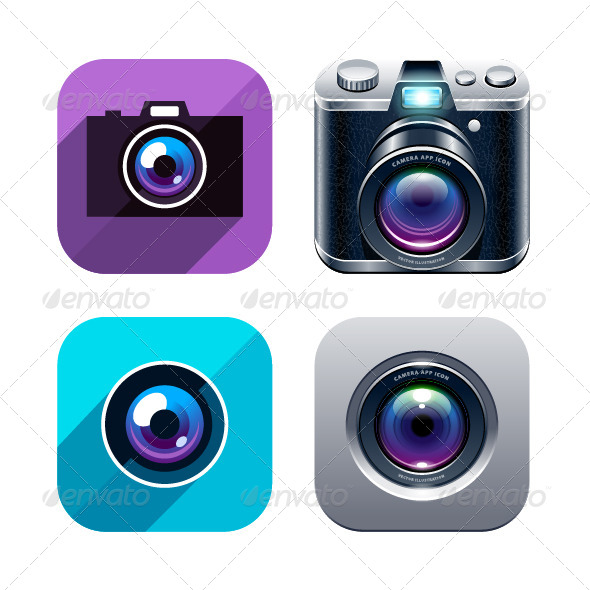 GraphicRiver Photo App Icons 6188533 GraphicRiver Photo App Icons 6188533