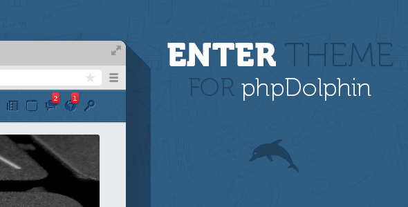 Enter Theme for phpDolphin - CodeCanyon Item for Sale