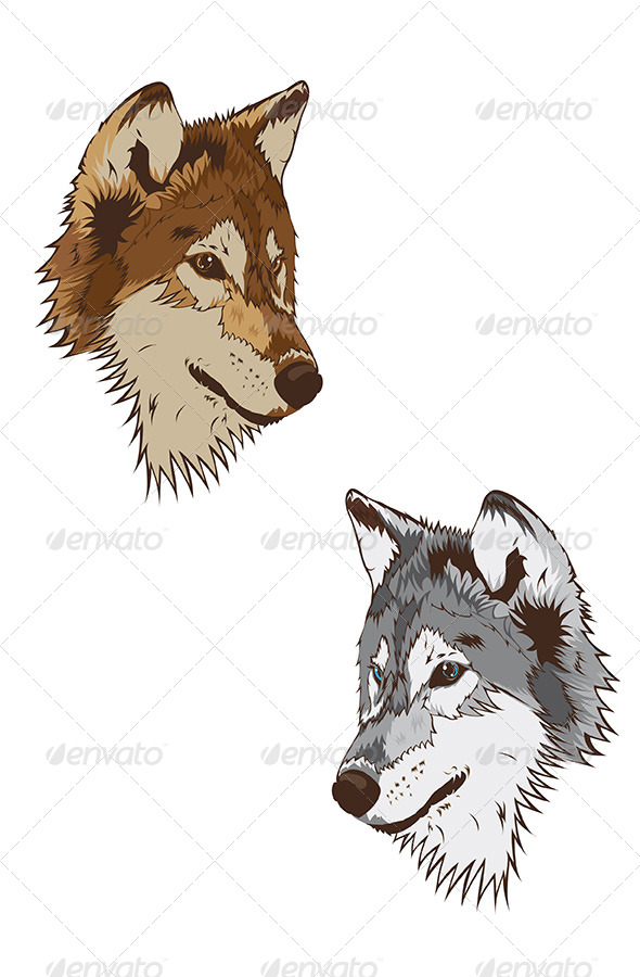 GraphicRiver Wolf Mascot 6193667 GraphicRiver Wolf Mascot 6193667