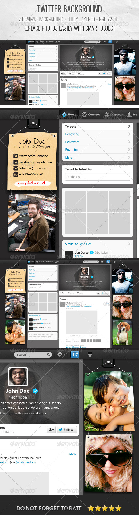GraphicRiver Twitter Background Designs 6194798 GraphicRiver Twitter Background Designs 6194798
