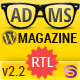 Adams - Responsive WordPress News, Magazine, Blog Adams - Responsive WordPress News, Magazine, Blog - ThemeForest Item for Sale