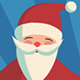 Santa Christmas Greeting Card Countdown Santa Christmas Greeting Card Countdown - ActiveDen Item for Sale