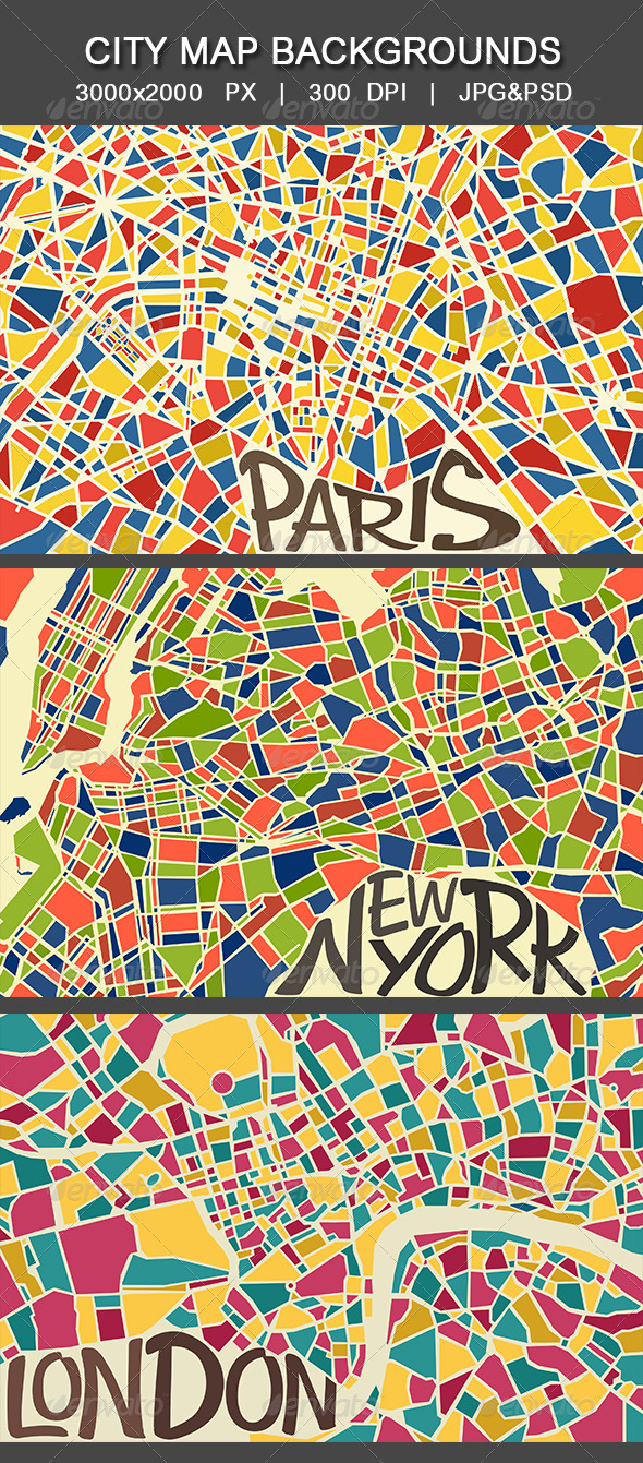 GraphicRiver City Map Backgrounds 6204222 GraphicRiver City Map Backgrounds 6204222