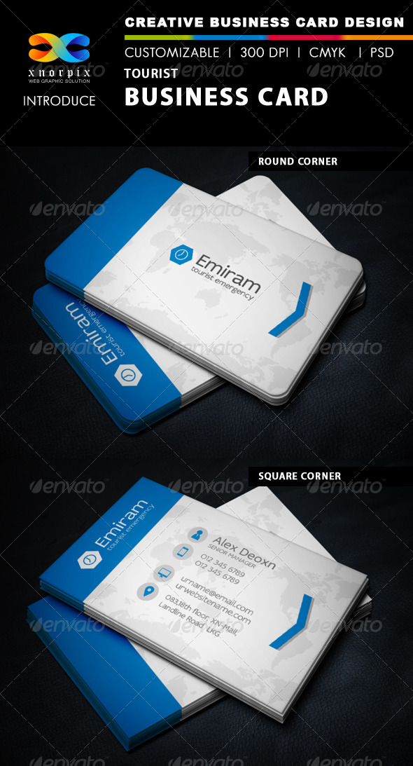 GraphicRiver Tourist Business Card 6204824 GraphicRiver Tourist Business Card 6204824